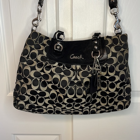 COACH Monogram Black Satchel, Authentic, great condition - Picture 8 of 10